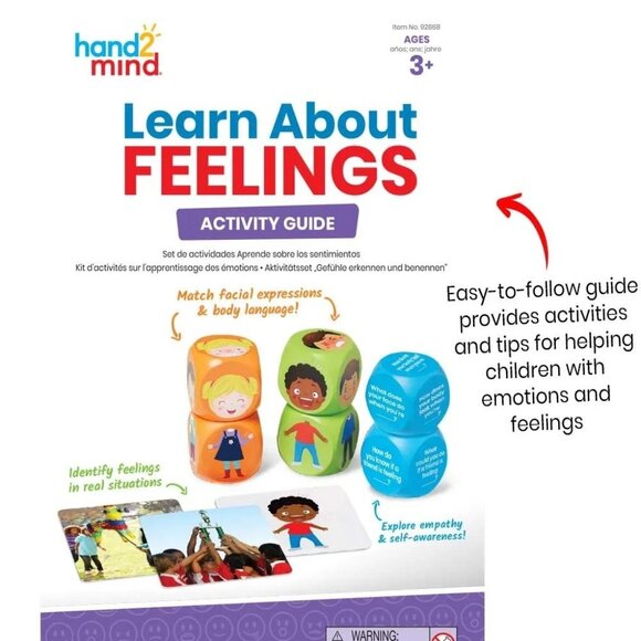 Hand2mind Learn About Feelings Activity Set Multicolor OS - Picture 6 of 13